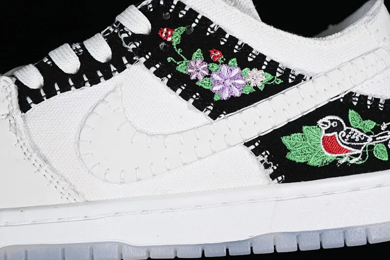 All categories Nk SB Dunk series Nk SB Dunk Low low-top sneakers Nk SB Dunk Low "N7" floral embroidery SB low-top casual sneakers FD6951-300